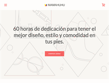 Tablet Screenshot of mamahuhu.com